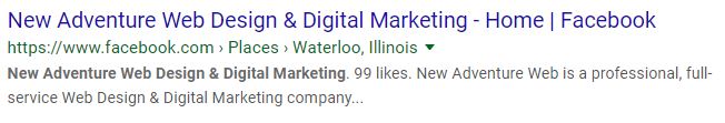 google-facebook-listing